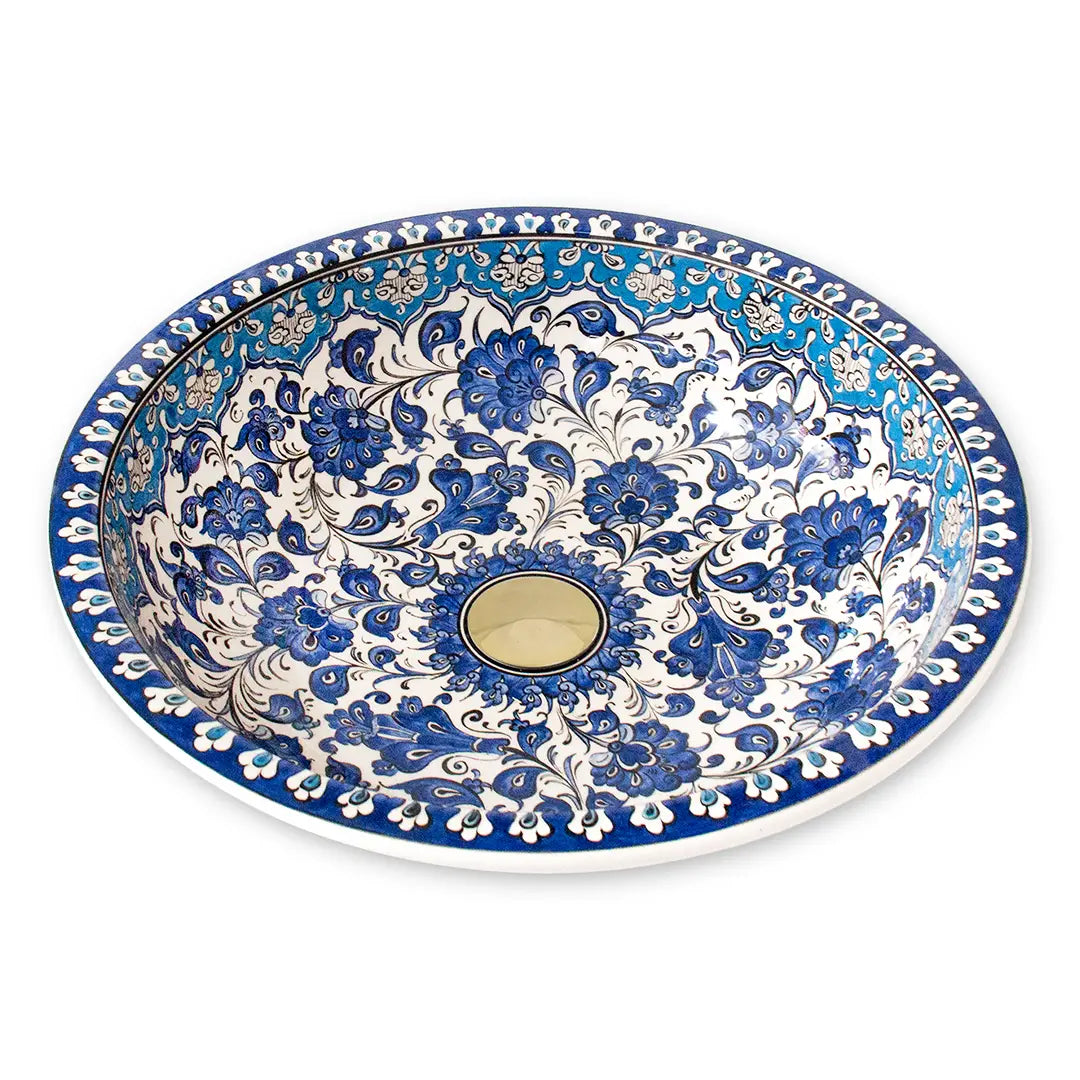 Athens Handmade Floral Basin