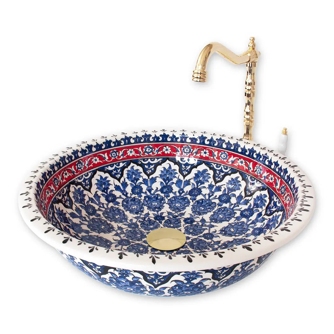 Santorini-Oriental-Flora-Handmade-Basin