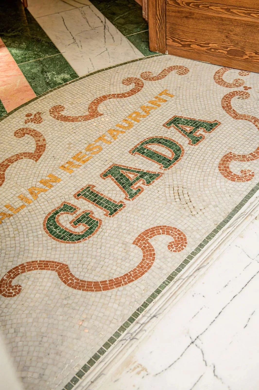 Custom Mosaic Lettering