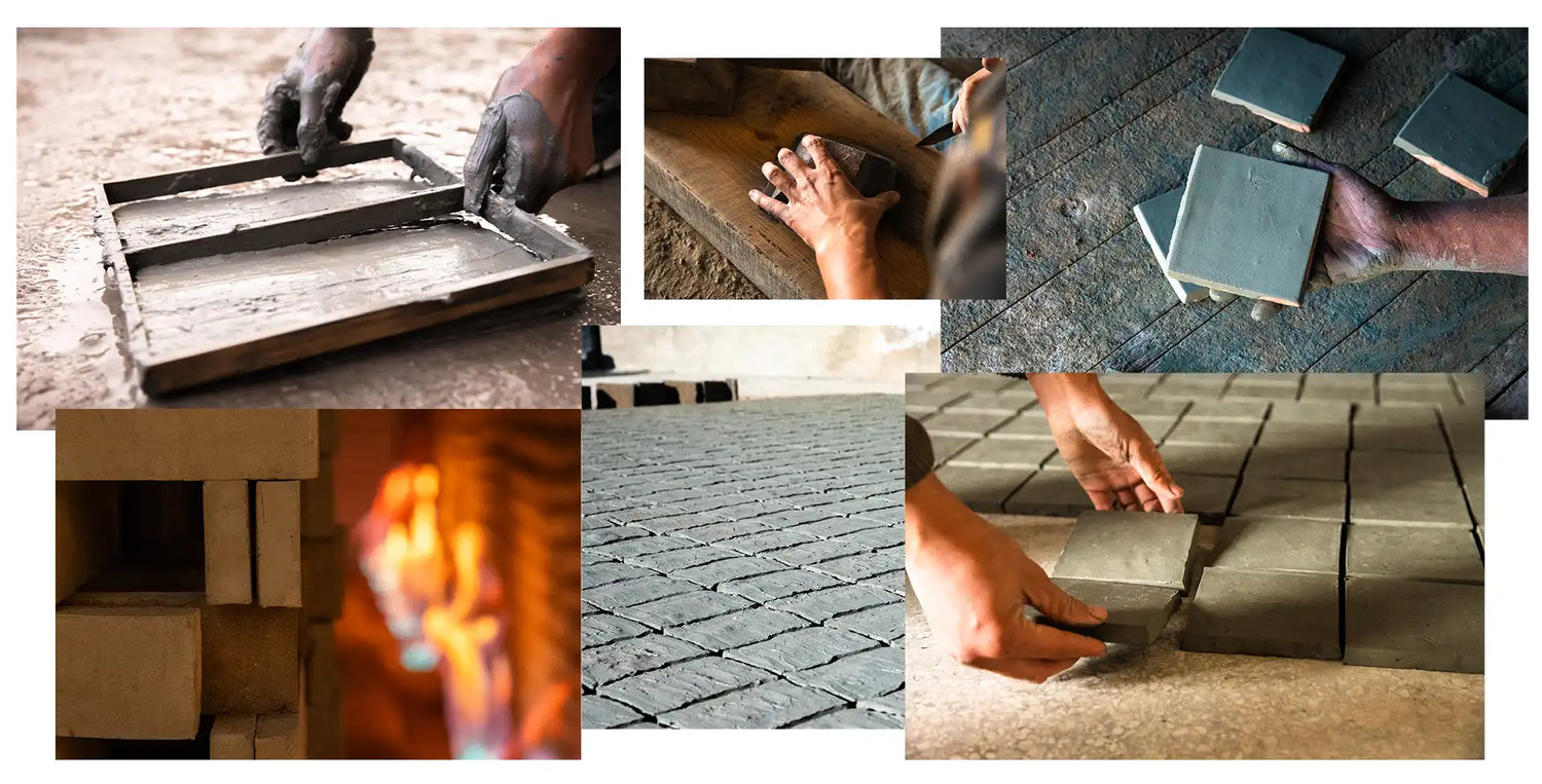 How We Make Our Handmade Zellige and Bejmat Tiles