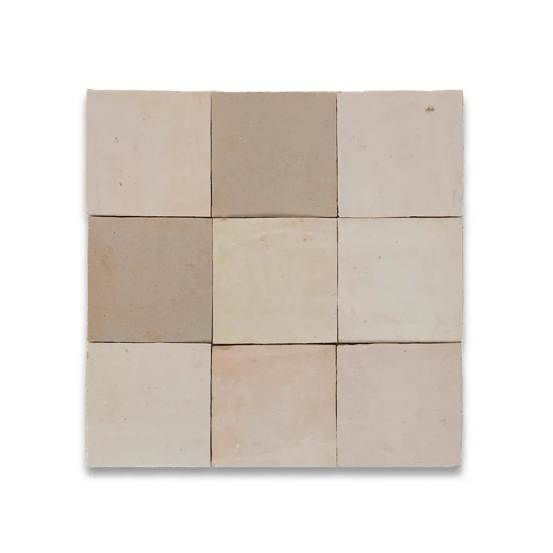 Clay Zellige Tiles Floor