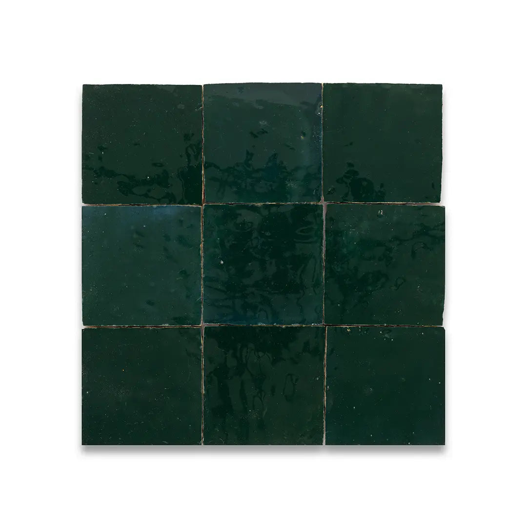 Evergreen Moroccan Zellige Tiles