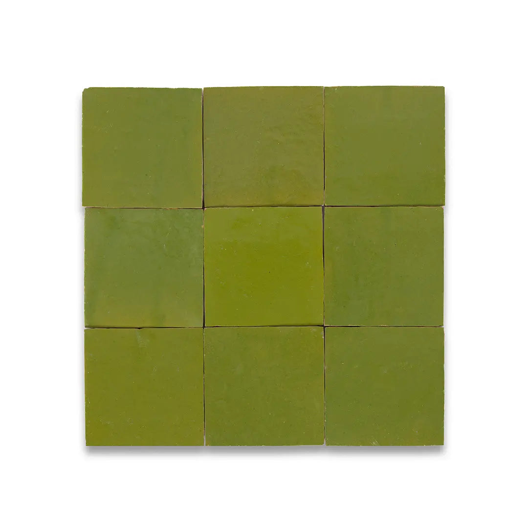 Moss Zellige Tiles