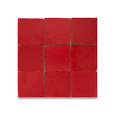 Red Fire Zellige Tiles