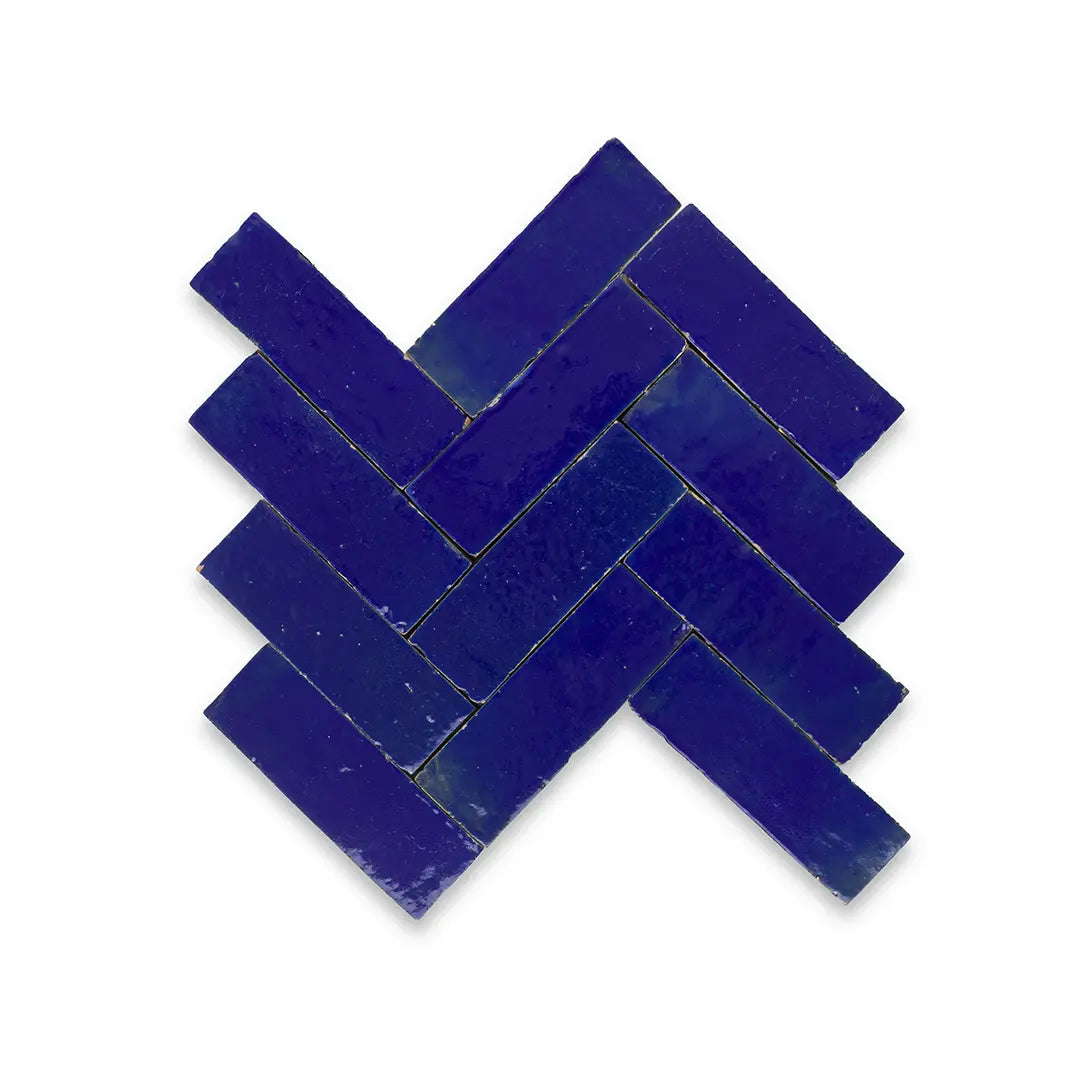 Royal Blue Bejmat Tiles Backsplash