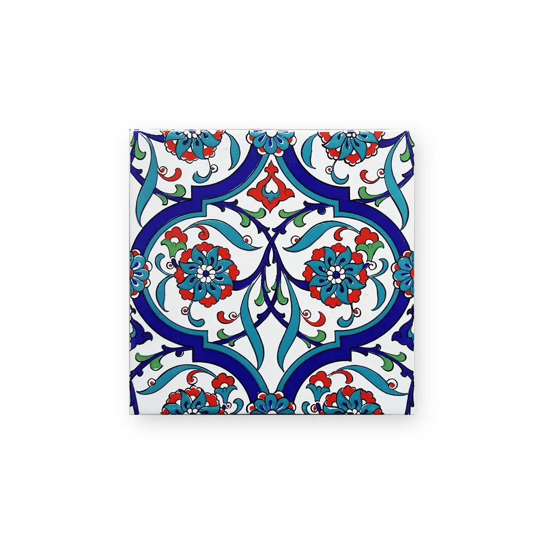 Floral Turkish Tile Patterns Ancient Ottoman Handmade Turkish Tiles