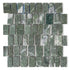 Verde Green Cracked Marble Mosaic Tiles on Sheet